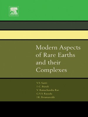 cover image of Modern Aspects of Rare Earths and their Complexes